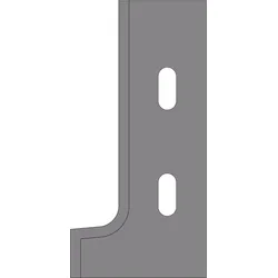 AKE HW-WECHSELMESSER R=10mm UNTEN - 10007531