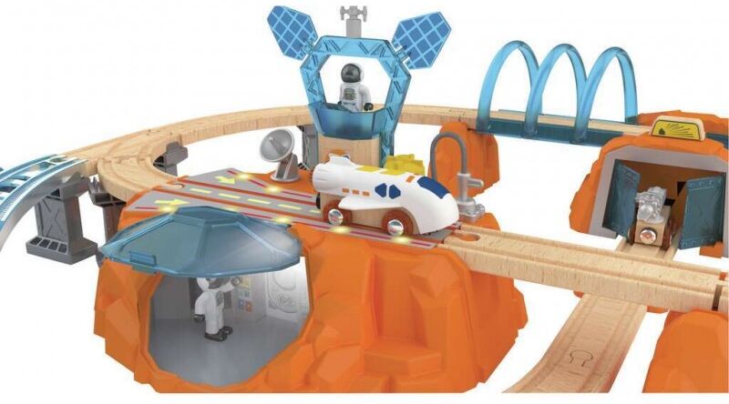 Circuit de train Mission spatiale sur Mars - Hape