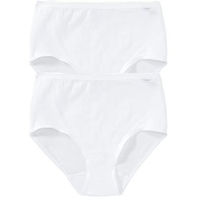 Formslip SPEIDEL "Shape", Damen, Gr. 44, weiß, Obermaterial: 92% Baumwolle, 8% Elasthan, unifarben, Unterhosen Formslip, bequem, elastisch, figurbetonend, basic, Baumwollmix