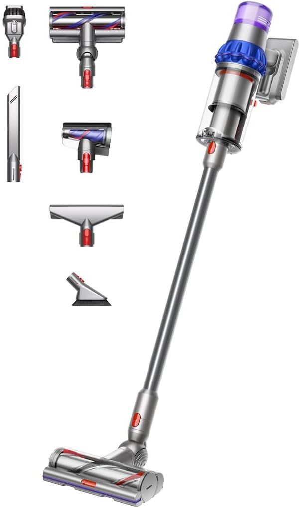 Dyson V15 Extra Cordless Vacuum Cleaner - Nickel Blue, New