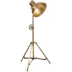 STEHLAMPE aus Metall, 59x161cm