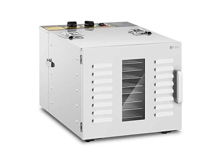Royal Catering RCDA-1000/59S Dörrgerät Dörrautomat Obsttrockner Dörrapparat Dehydrator Obst 1.000 W 10 Etagen