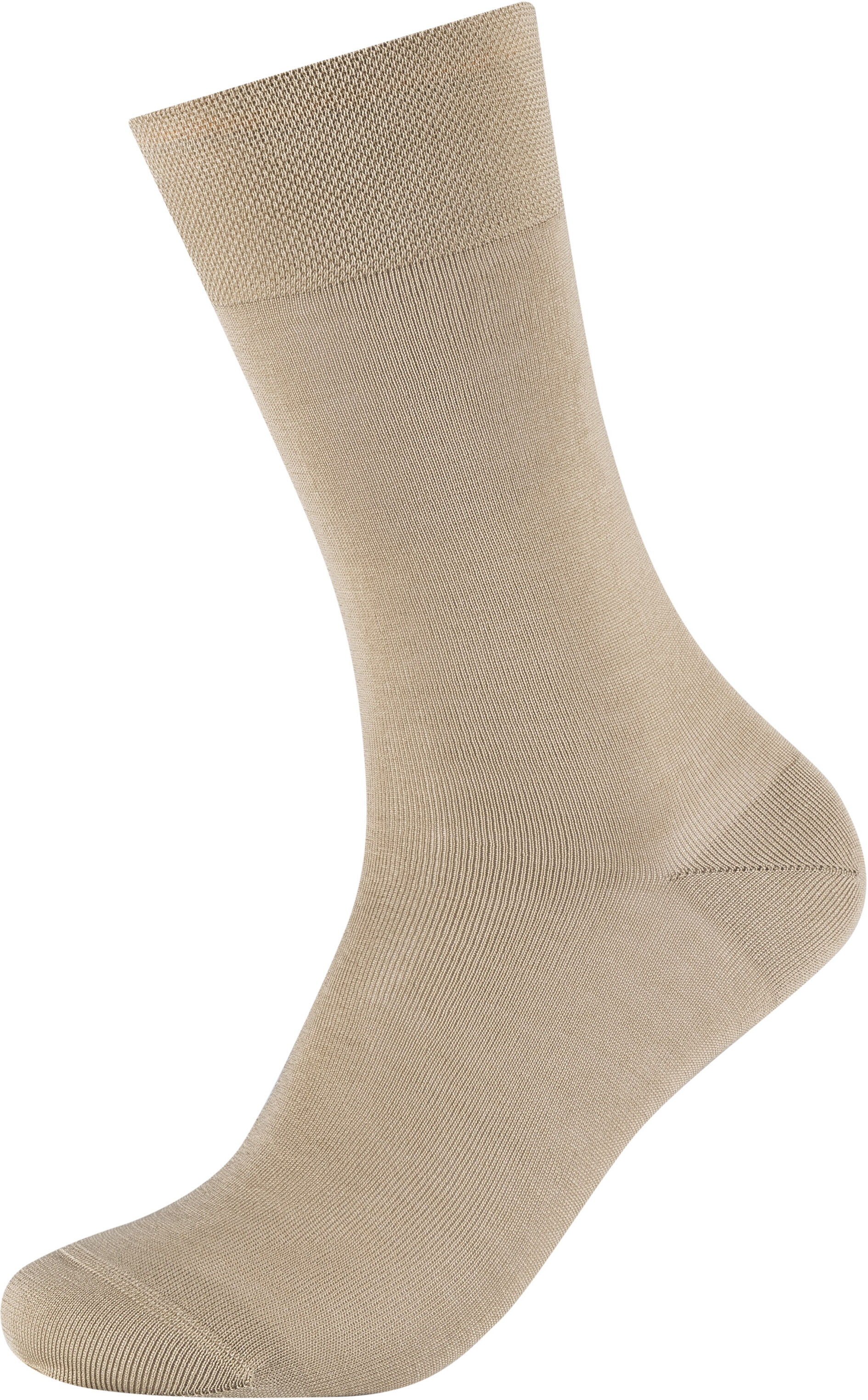 Socken CAMANO "ca-soft", Herren, Gr. 43-46, Sockengröße, beige (sand), Baumwolle, Polyamid, unifarben, normal, Socken Socken, mit hoher Verarbeitungsqualität