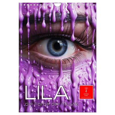 Lila, die Farbe der Mystik (Wandkalender 2026 DIN A4 hoch), CALVENDO Monatskalender