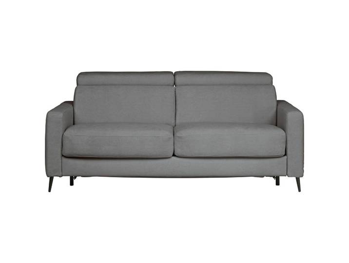Novel Schlafsofa MIT Tempur Matratze, Grau, Metall, 200x85-99x104 cm, Wohnzimmer, Sofas & Couches, Schlafsofas, Sonstige Schlafsofas