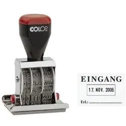 Colop Datumstempel mit Text »Eingang« 04060 rot