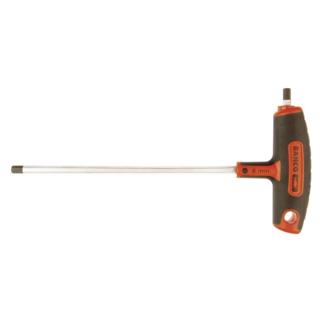 Bahco Sechskant-Schraubendreher mit T-Griff, 6 mm × 185 mm (900T-060-200)