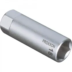 PROXXON 23443 Zündkerzen Nuss mit TPR Einlage 18mm Antrieb 12,5mm(1/2")