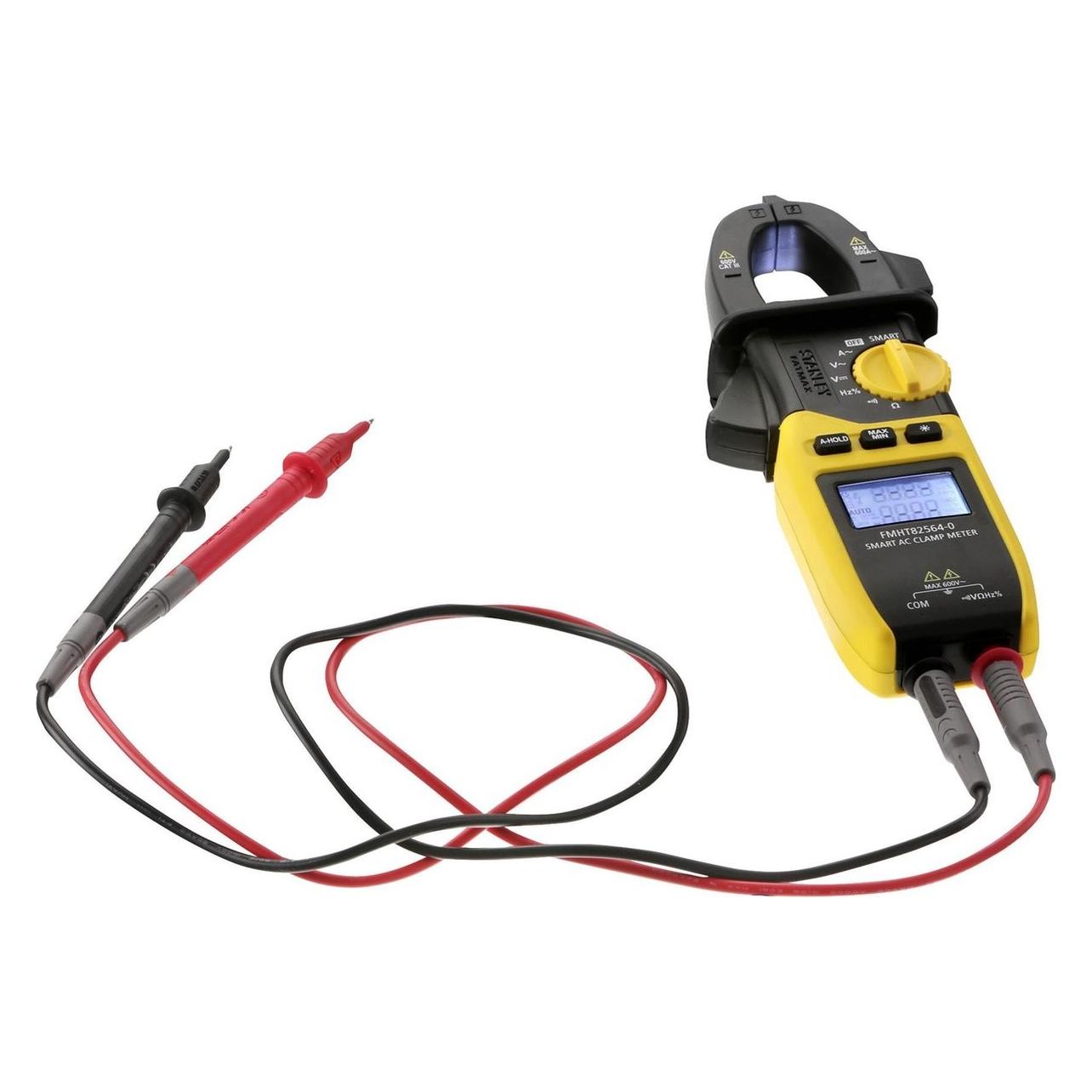 Stanley Digital-Multimeter Fatmax Smart Clip-On (CAT III 600V, Zangenstrommesser) (FMHT82564-0)