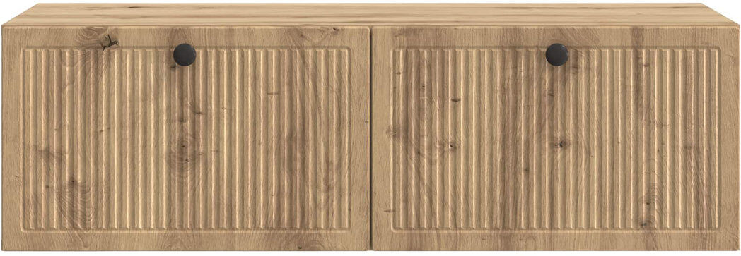 17 Stories TV Stand Artisan Oak 30cm H x 98cm L x 41cm W