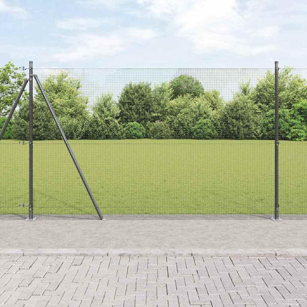 Zaunpfosten Grau