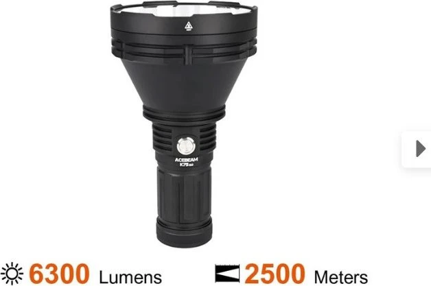 AceBeam K75 2.0 Longest Throw Flashlight
