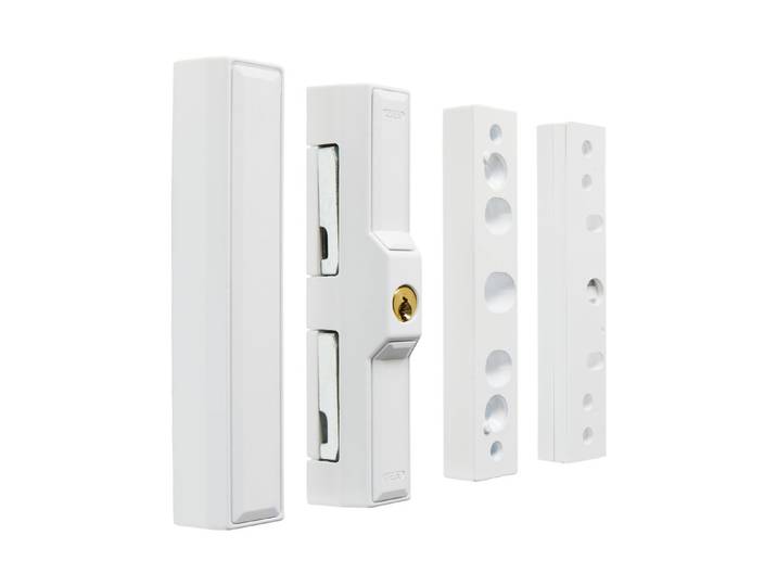 Abus Fenster-Zusatz-Schloss FTS 88 W Weiss