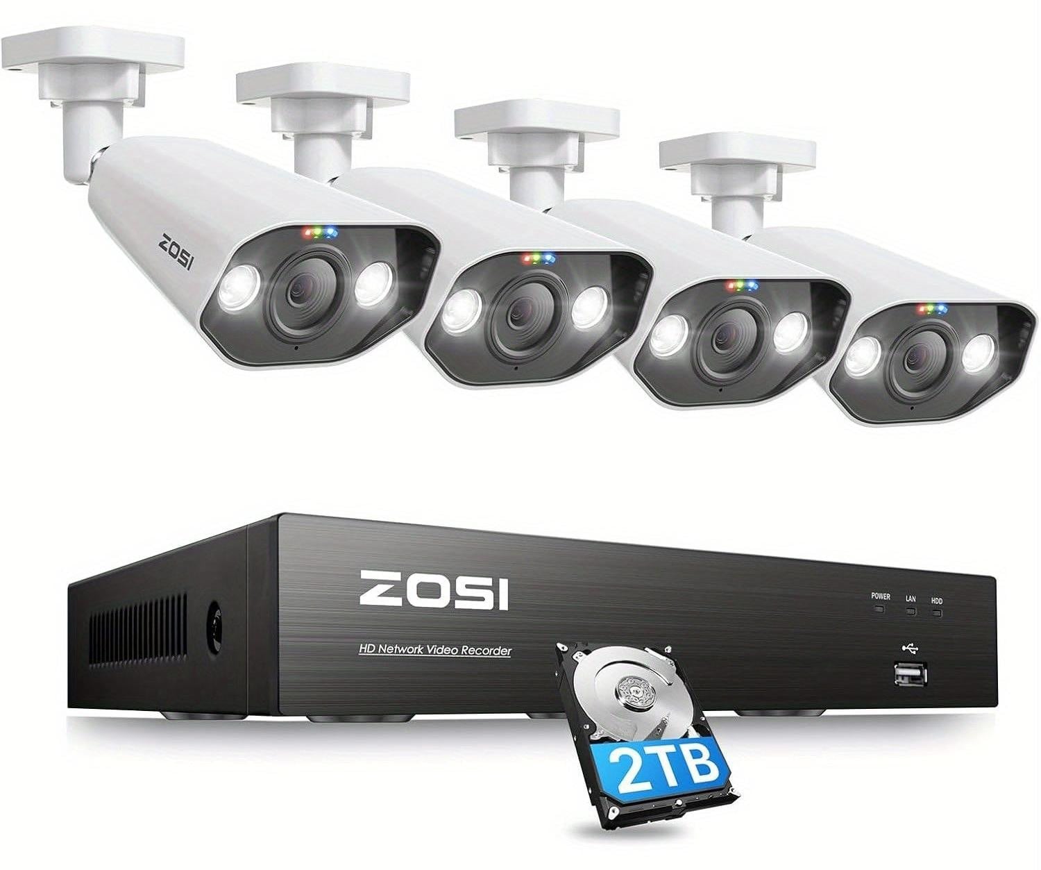 Selius 4K PoE Beveiligingssysteem met 4 IP Camera's