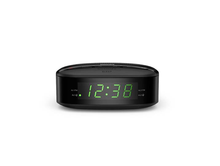 Philips TAR3205/12 Wekker radio Zwart