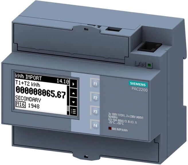 Siemens Indus.Sector SENTRON appareil de mesure 7KM2200-2EA40-1JB1 (7KM22002EA401JB1)