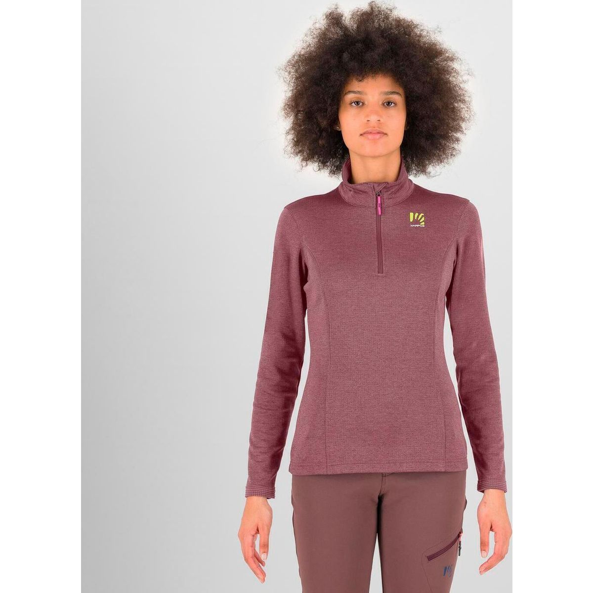 Karpos Pizzocco W Half Zip deco rose (033) XL 2500710-033-XL