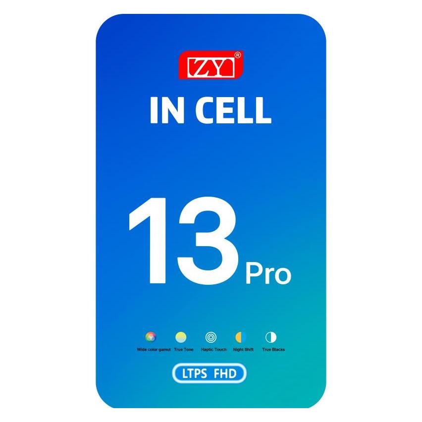 Zy Display Unit für iPhone 13 Pro, In-Cell IC Version, Schwarz (Display, Apple iPhone 13 Pro) (58281797)