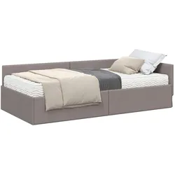 vidaXL, Bett, Eckbettgestell (100 x 200 cm)