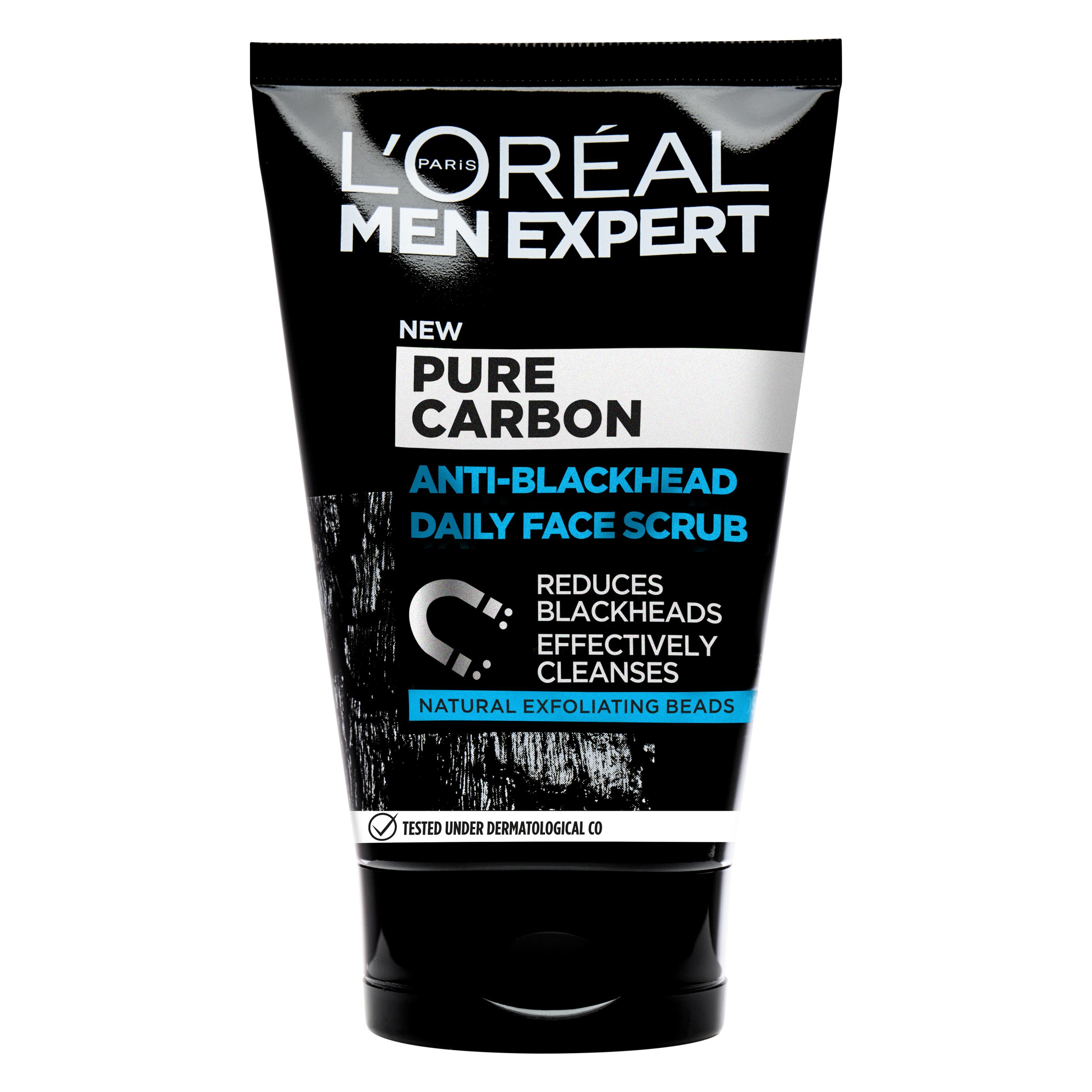 L'Oréal Paris L'Oréal - Paris Men Expert Pure Charcoal Face Scrub - 100ml (Reinigungspeeling, 100 ml) (A9790005)