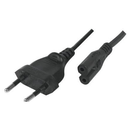 Protect Expert Cordon d'alimentation bipolaire pour PC portable noir -1 m (1 m) (808308)