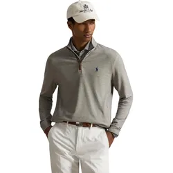 RALPH LAUREN Pullover Movement Mesh, grau
