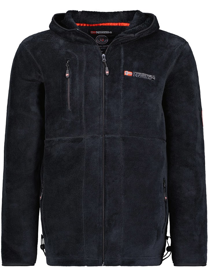Geographical Norway Fleecejacke "Upload" in Schwarz - S