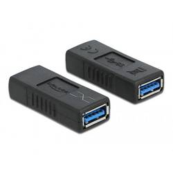 Delock USB 2.0 Adapter [1x USB 3.0 Buchse A - 1x USB 3.0 Buchse A] 66641