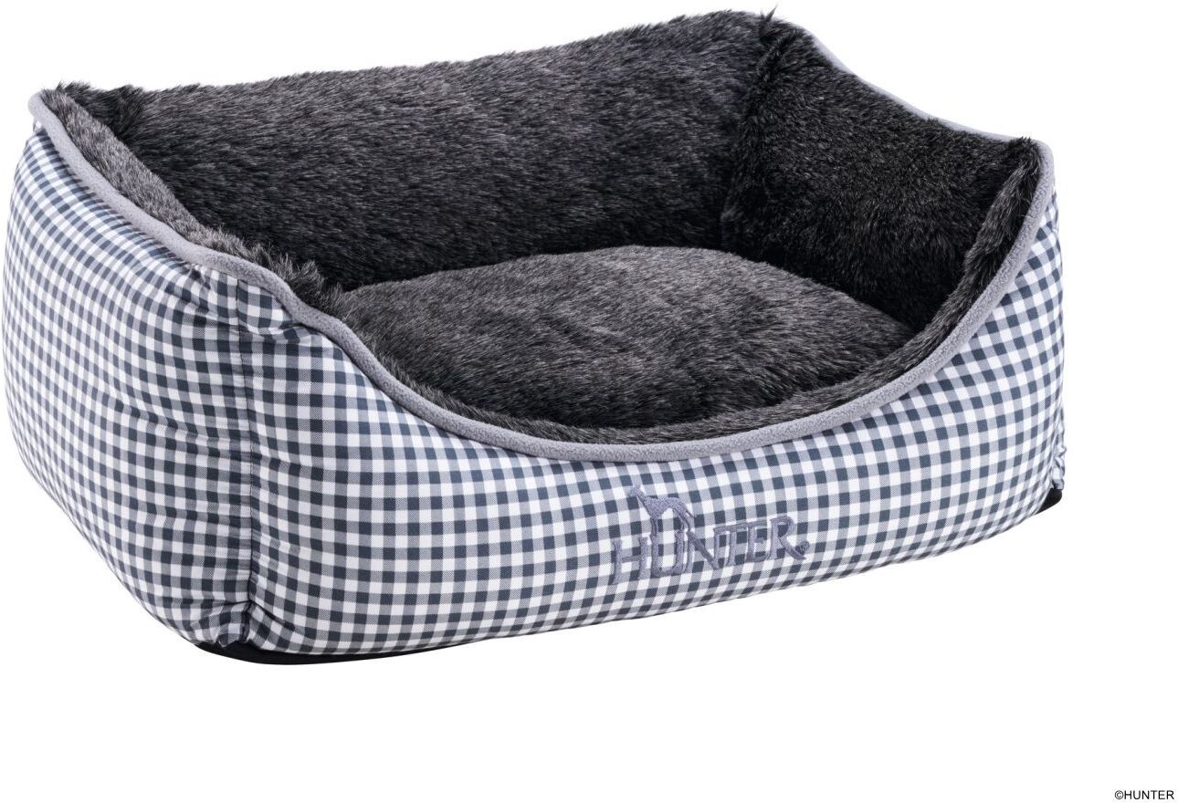 DOG SPORT HUNTER Hundesofa Astana M (80 x 60 cm), grau