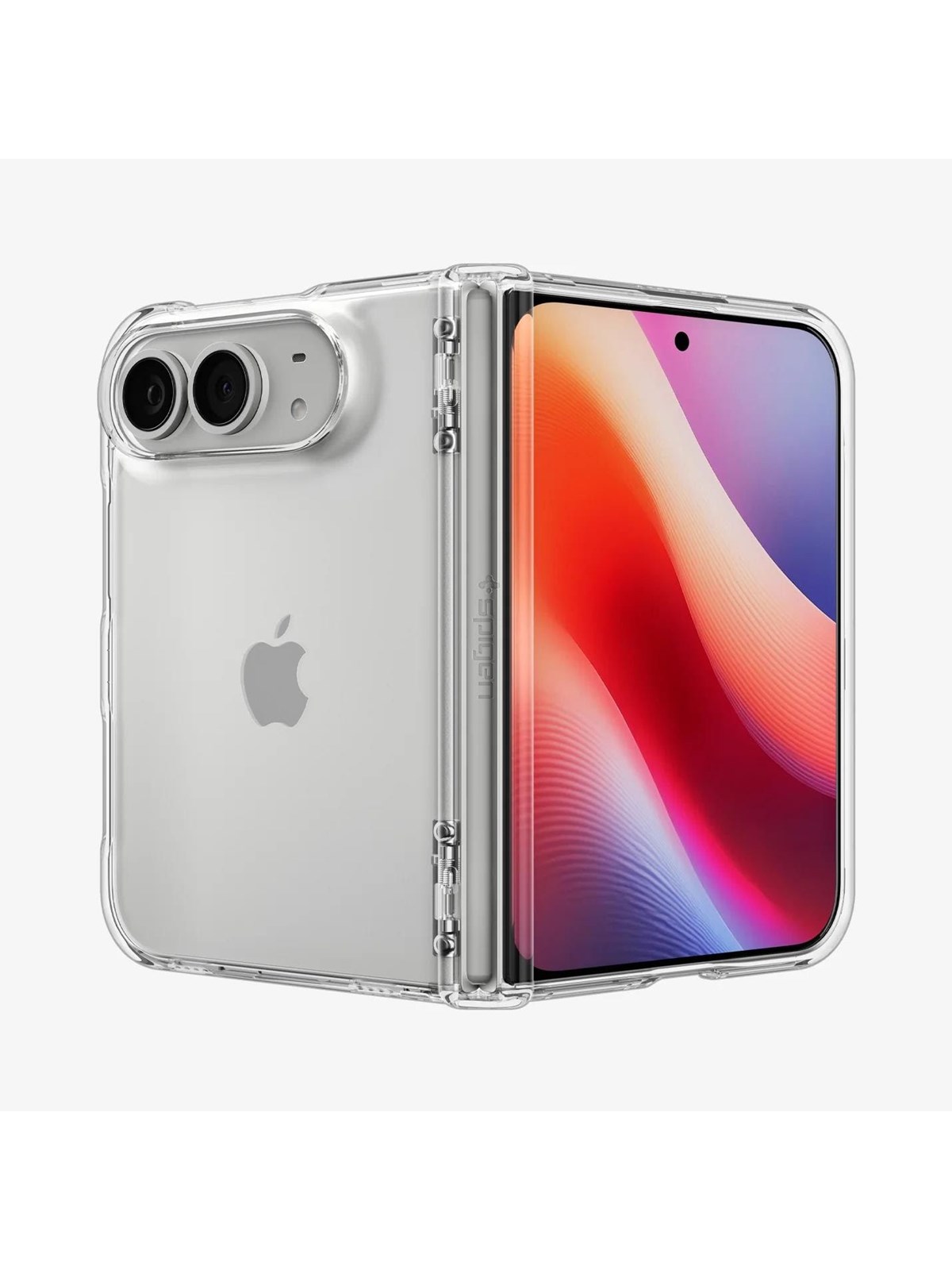 Spigen Ultra Hybrid Pro Crystal clear - iPhone Duo