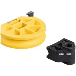 Biegesegment +Gleitstück ø16 R60