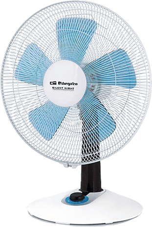 Ventilador de sobremesa - Orbegozo TF 0138, 4 velocidades, Oscilación automática, 40 W