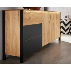 Massivholz »Boston« Kommode III 155x84x42 cm