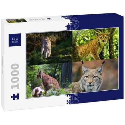 Lais Puzzle Collage Luchs 1000 Teile