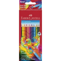 FABER-CASTELL Ergonomics Buntstifte Mehrfarbig