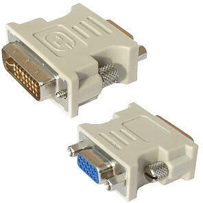 4PAPER Adaptador DVI-A 24 Pinos-VGA 15-PIN HD