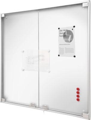 BST Schaukasten MEDIA DT, für innen, ESG-Sicherheitsglas, Drehtür, Sichtformat 8x DIN A4