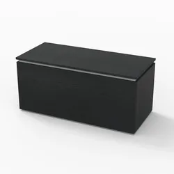 Sanipa Sitztruhe „2morrow“ 1000 × 451 × 451 mm in Black Oak