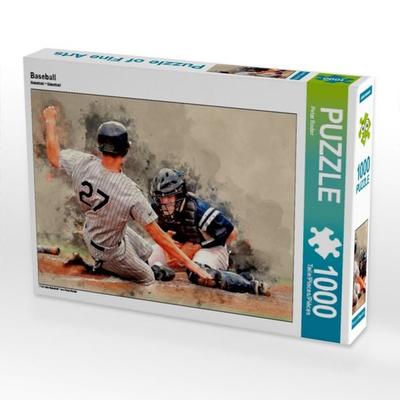 CALVENDO Puzzle Baseball | 1000 Teile Lege-Größe 64 × 48 cm Foto-Puzzle für glückliche Stunden