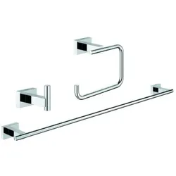 Grohe Essentials Cube 3 in 1 Bad-Set 40777001 chrom