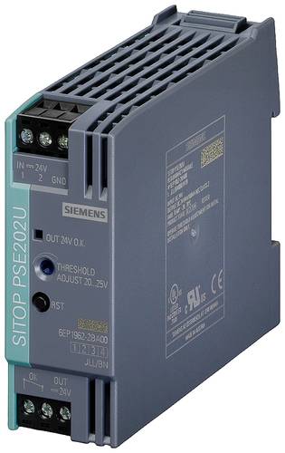 Siemens 6EP19622BA00 Hutschienen-Redundanz-Modul (DIN-Rail) 4.6A Anzahl Ausgänge: 1 x