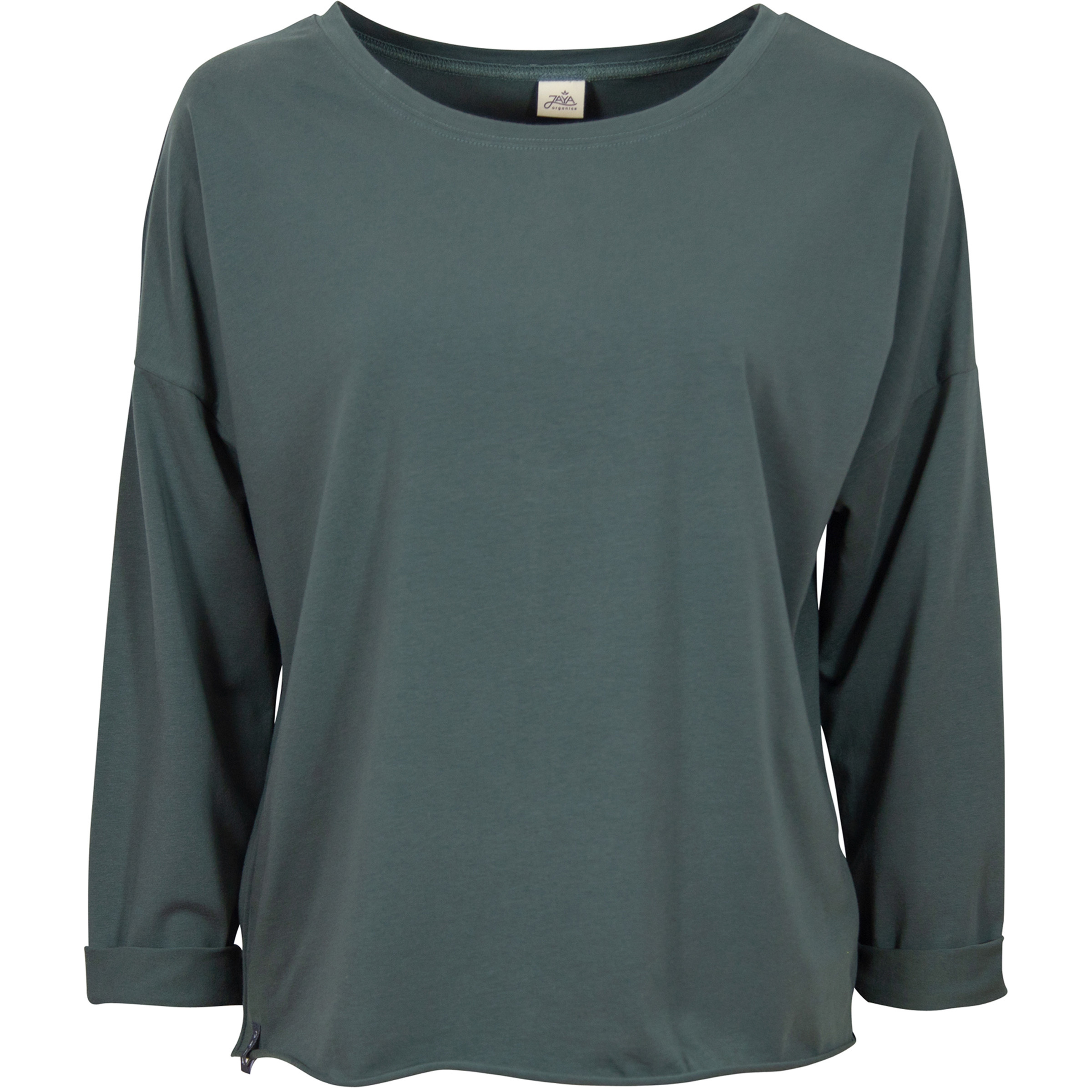 Jaya Koncy Damen Longsleeves gruen Größe S Lifestyle | Yoga Hautfreundlich