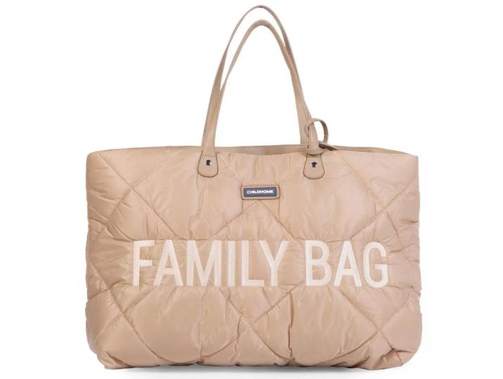 Family Bag Gesteppt Beige