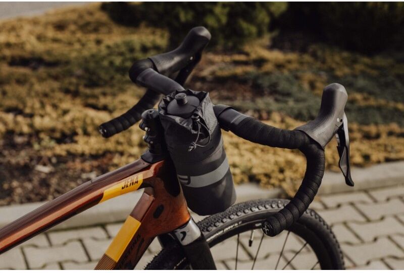 Force Borsa bikepacking al manubrio  ADVENTURE SNACK PACK 1 litro nera
