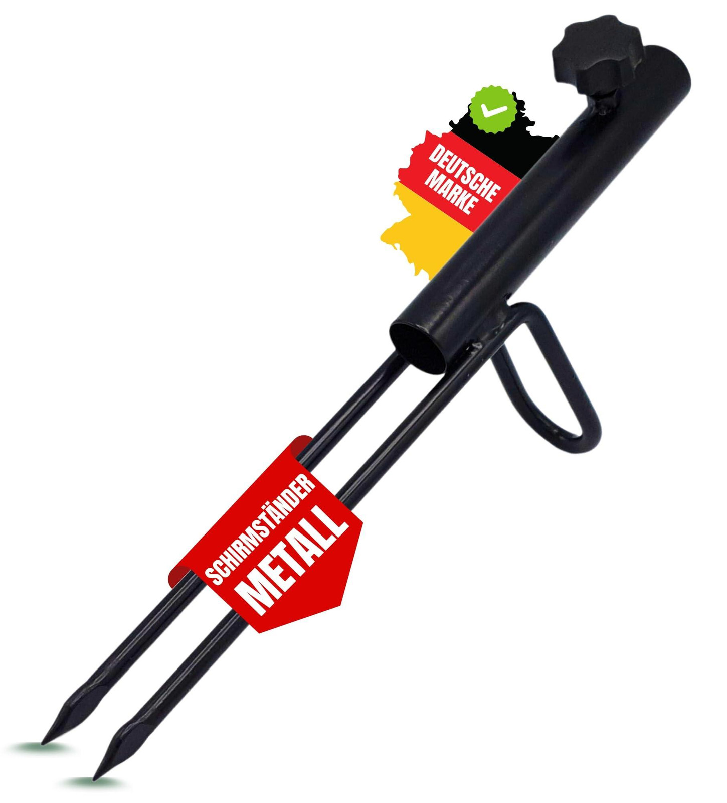Selius Fishing Parasolstandaard Spike voor Paraplu Perzik - Extra Stabiel - Breedte: 33,5 cm