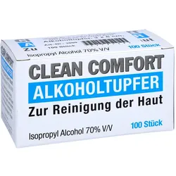 Alkoholtupfer 3x6 cm steril Careliv