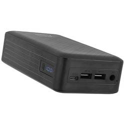 XTPower XT-27000 DC Powerbank 26800 mAh Li-Ion USB, DC-Buchse 3.5 mm Schwarz Statusanzeige, gleichzeitiges Laden und Entladen 249660
