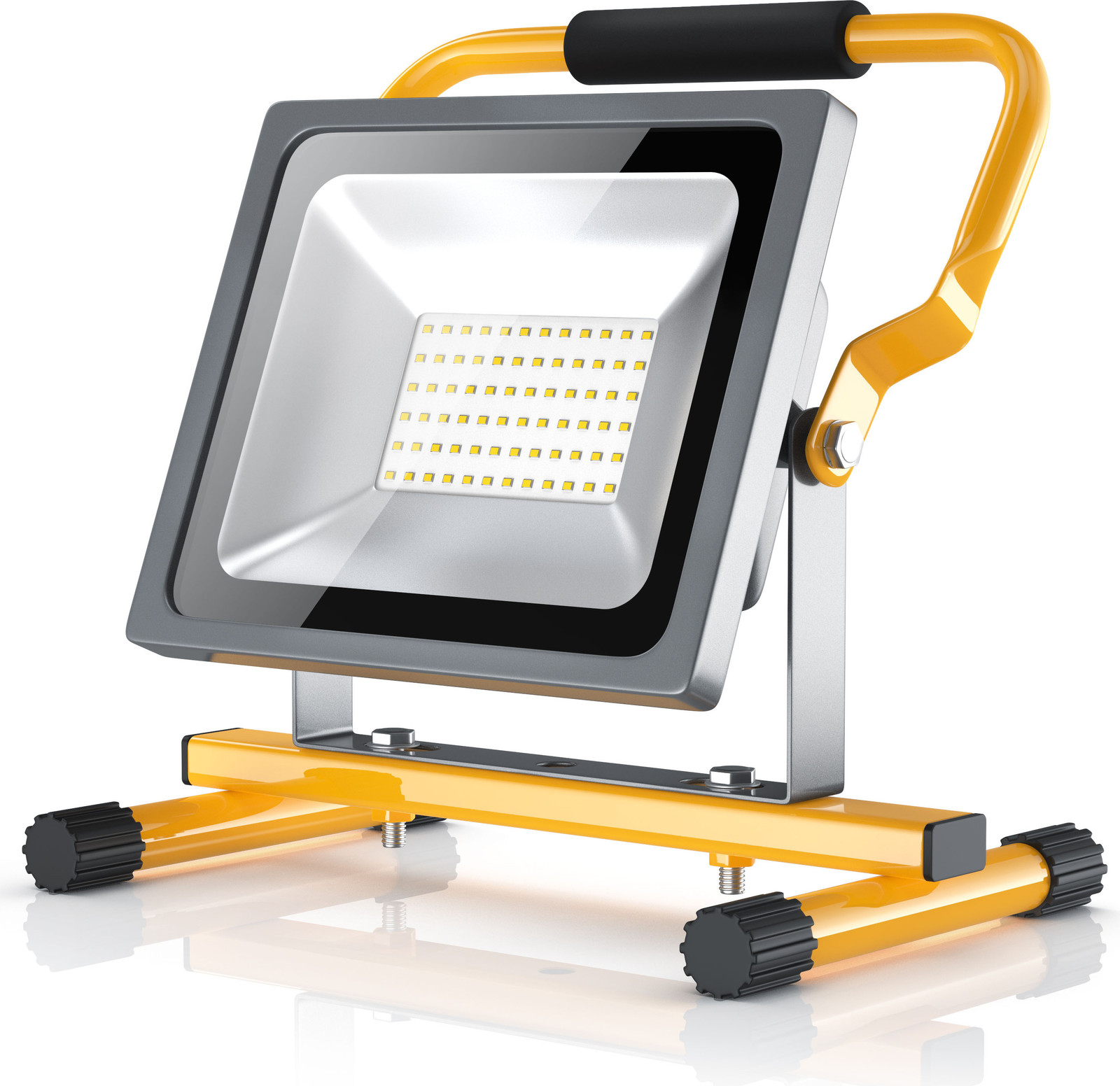 Brandson LED bouwlamp voor binnen- en buitengebruik, 30W, 2500 lumen, IP65 waterdicht
