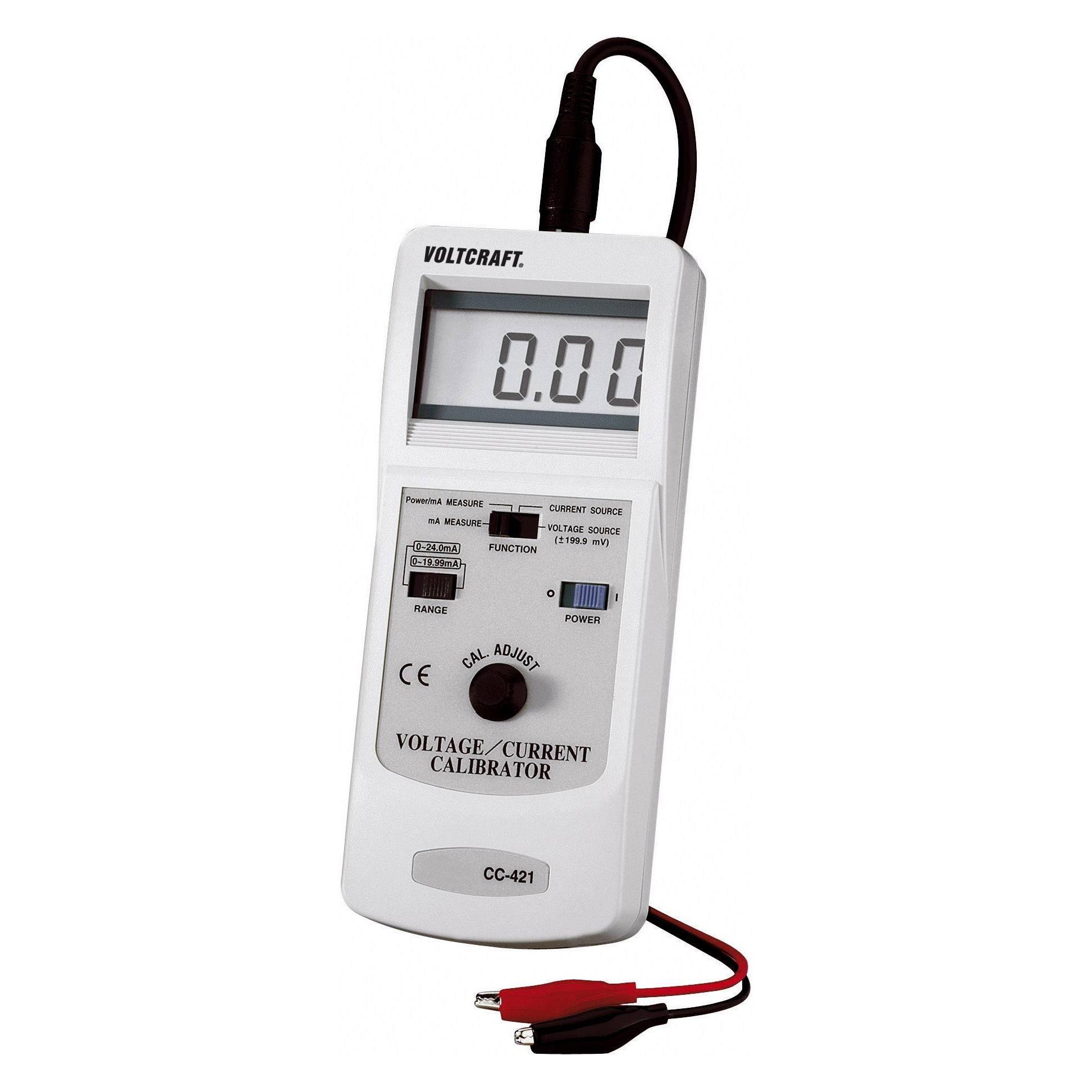 Voltcraft Strom- & Spannungskalibrator (Hand-Multimeter) (CC-421)