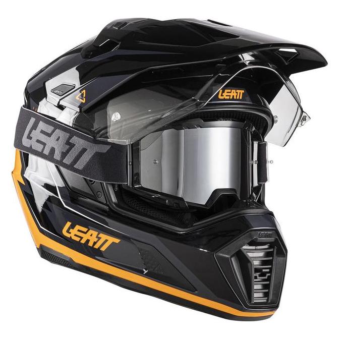 Leatt Motorradhelm mit Brille, Grösse Adv 7.5 (L, 59 - 60 cm) (DLA1002-936-L)